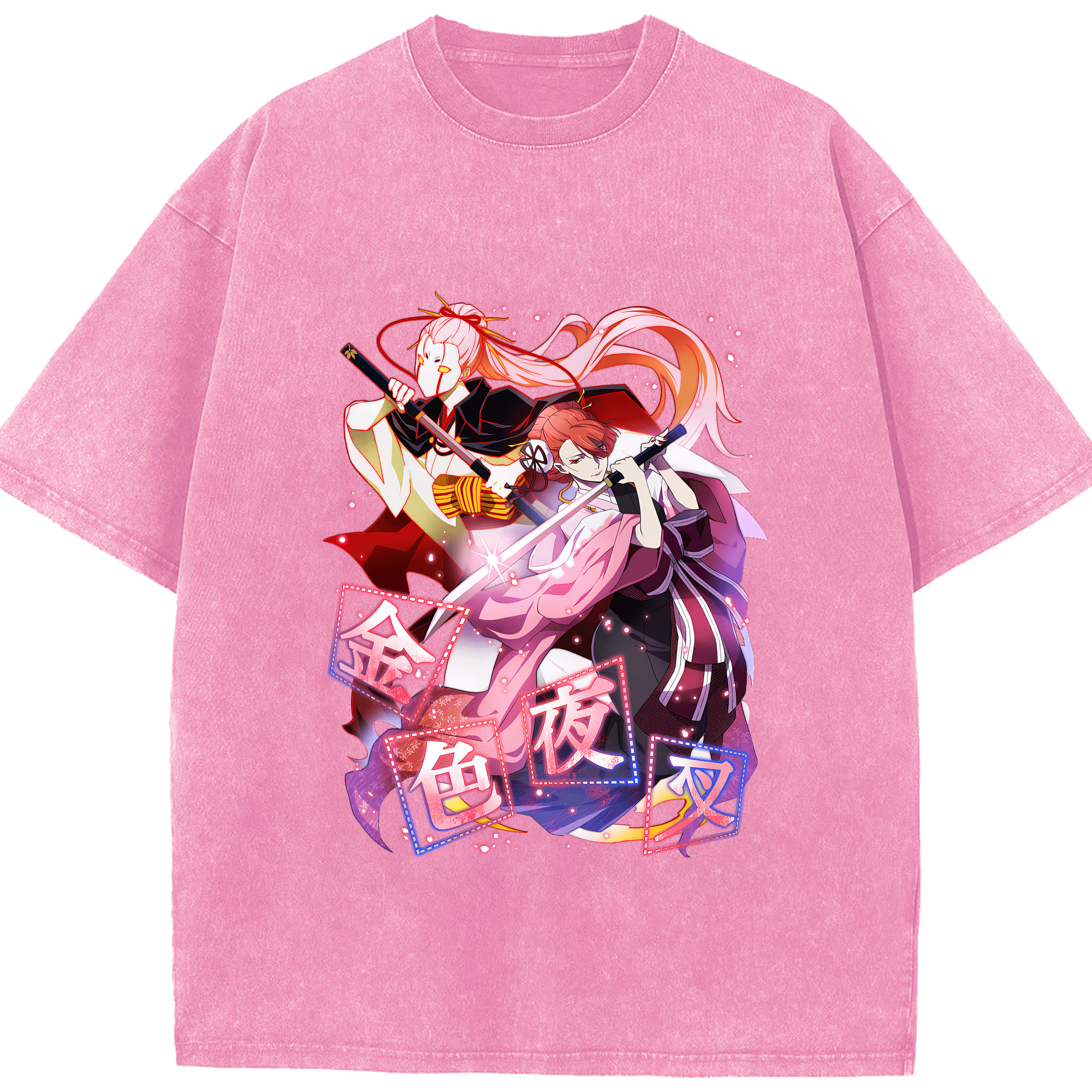 （画像用） 文豪ストレイドッグス Bungo Stray Dogs 綿100% ヴィンテージ風 半袖Tシャツ（フロントプリント）